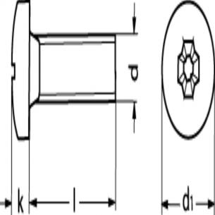z maskinskrue hoved pan a4 7985 din m3x45