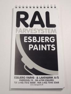 lak og farve esbjerg ral-farvekort