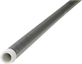 hvid 1505mm 22mm aluminiumsskaft vikan