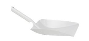 hvid 245mm metal fejebakke vikan