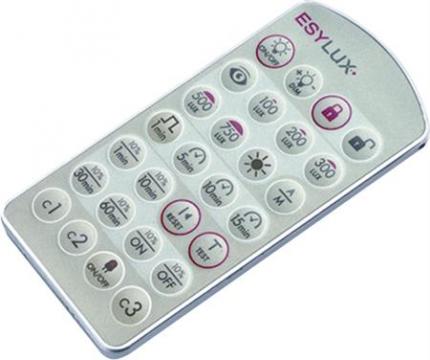 grønmetallic sølv universal plus -pdi mobil fjernbetjening esylux