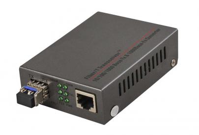 auto-sensing psu ext s 1000mb 100 10 port sfp 1 w converter media peakoptical