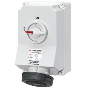 ip67 600-690v 63a polet 5 stikkontakt cee