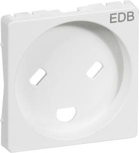 hvid krave med type ny jord med 2-pol edb m 1 stikkontakt for kning afd reservedele fuga