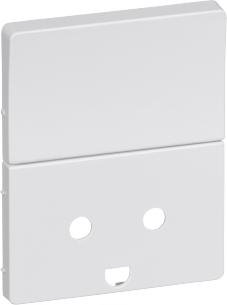 hvid modul 5 1 stikkontakt for tangent kning afd 66 opus