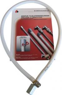 gning plastbel hvid 1200mm gasslange