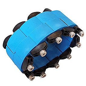 t gast vand- bolte a4 118-127mm borehul uni-link 75mm tning det k