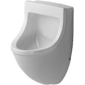 hvid wondergliss flue med bagfra vandtilslutning urinal 3 starck duravit