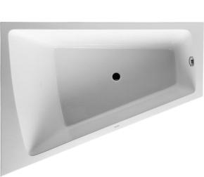 integrated with left corner hvid mm 1400 x 1800 paiova bathtub duravit