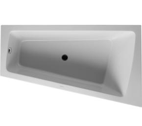integrated with right corner hvid mm 1000 x 1700 paiova bathtub duravit