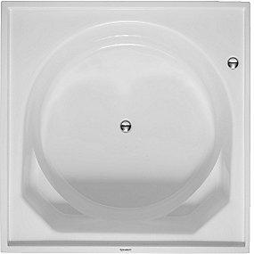 b overl og ramme med mm 1400 x 1400 badekar moon blue duravit