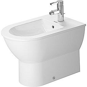 wondergliss og hanehul b overl med b-t-w gulvbidet new darling duravit