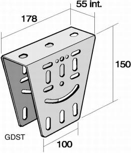 gdst-g dobbelt koblingsbeslag