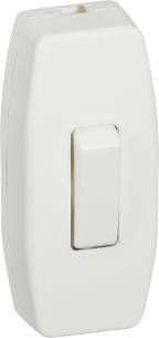 ledningsafbryder - hvid 144 tp gennemgangsafbryder lk