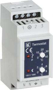 din-skinne til nkning nats med termostat lk