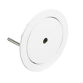 tilbud kampagne - fladt ekstra loft og g v til plan 5-polet hvid 84mm lampeudtag fuga lk