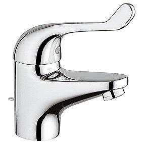 forkromet bundventil med tud 100mm ndvaskarmatur h relaunch special euroeco grohe