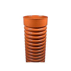 r ringsr opf korrugeret til 315x1000mm muffe med r ngerr forl pvc wavin