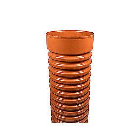 korrugeret 315x5900mm muffe med r ringsr opf pvc wavin