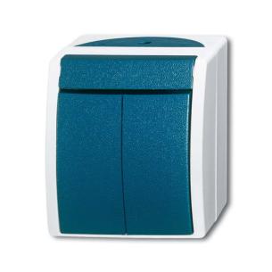 n gr bl gr ip44 krone afbryder ocean