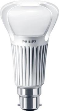 re dep gl 75w 13w mpbar d b22 827 13w ledbulb master re p philips