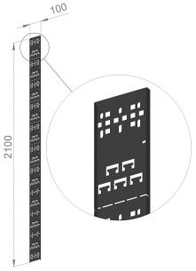 x1-s khv sort kabelholder enoc