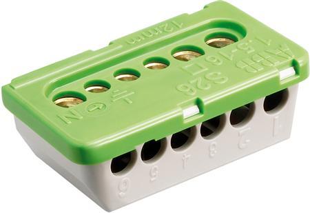 3x25mm2 3x16mm2 pe jordklemme abb