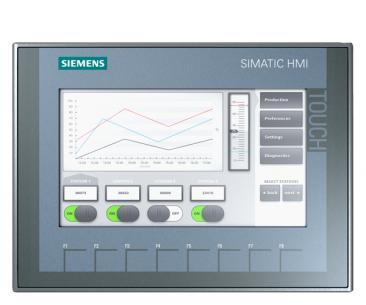 7 farve touch key basic ktp700 hmi