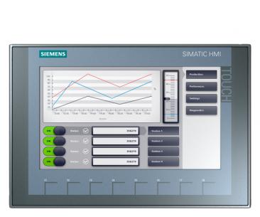 9 farve touch key basic ktp900 hmi