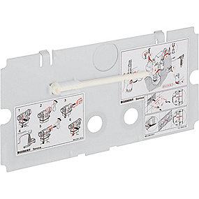 indbygningscisterne twinline til beskyttelsesplade geberit