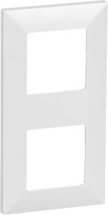 hvid modul 2x1 ce60 ramme fuga