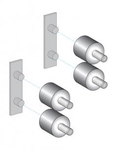 mpere d 4 anti-vibrationskit