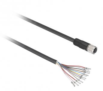 skurterm poler 8 lige hun m12 kabel