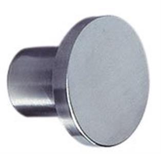 slebet 316 aisi - stål rustfrit syrefast hoved med klædekrog d-line