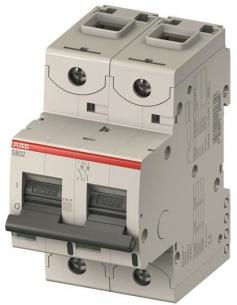 s802n-c10 bred 53mm ac 400v 230 brydeevne 36ka c-karakteristik 2-polet 10a c automatsikring