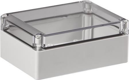 g l klart med 125x175x75mm montagekasse cubo