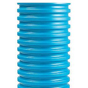 muffe med korrugeret 315x5900mm r ringsr opf bl pvc wavin