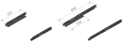 80kg max 370-600mm justerbart t reskinnes b ee