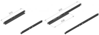 80kg max 570-900mm justerbart t reskinnes b ee