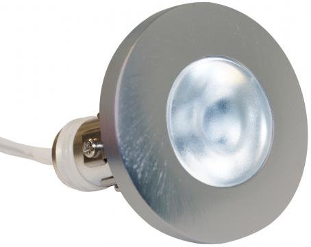 stjernehimmelspot halogen 18w 2w l st rustfri 30 350ma - 2w 33mm downlight mini led viola - 1896 nordtronic
