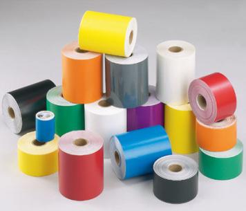 8mm 50 bredde hvid tape vinyl med rulle