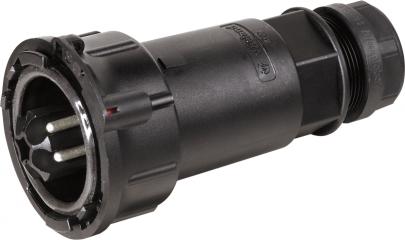 15-25mm sort skrue han stik rst50i5