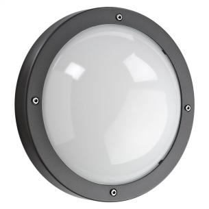 grafit - ip65 glampe v sensor pir med 3000k 5w 11 led 1100 primo - armaturen sg