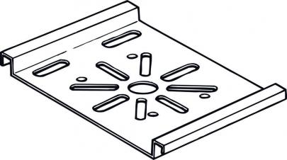 galv glo-4 horisontal montageplade