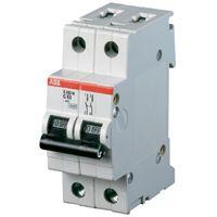 s202m-c2uc bred 35mm dc ac 400v 230 10ka brydeevne c-karakteristik 2-polet 2a c automatsikring