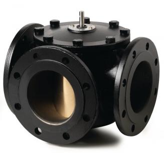pn6 ventil dreje 3-vejs flange 125 vbf21