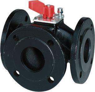 pn6 ventil dreje 3-vejs flange 50 vbf21