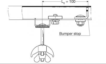fladkabel for endeklemme