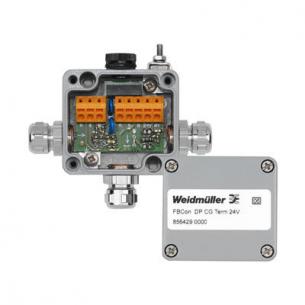 afgang 1 for forskruning med 24v for profibus-dp