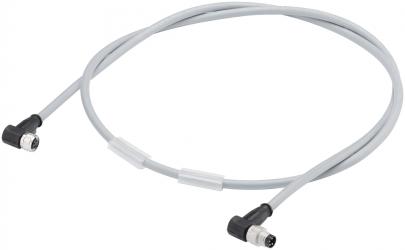 0m 2 vinklet hun og han ds 4-tr m8 kabel m str